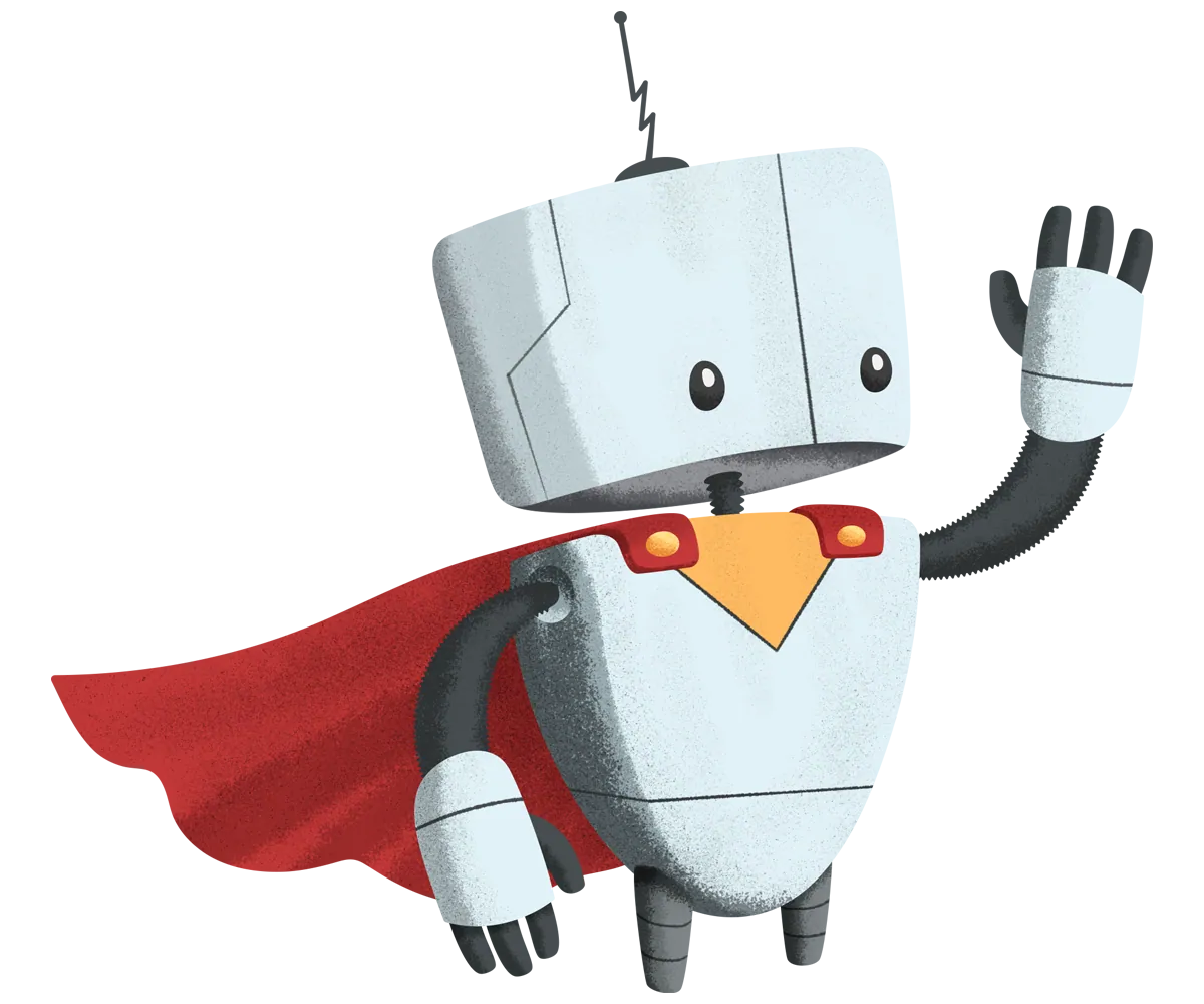SurveyGizmo brand extension hero artwork showing the expanded illustration system.